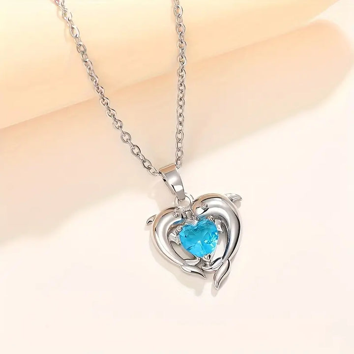 Collier Jumeaux Oceanheart | Or Blanc