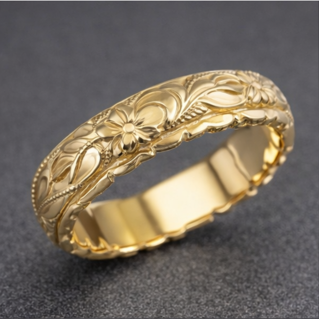 Bague Chaîne en Or Infini