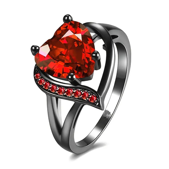 Bague Calindra Rosethorne | Or Blanc