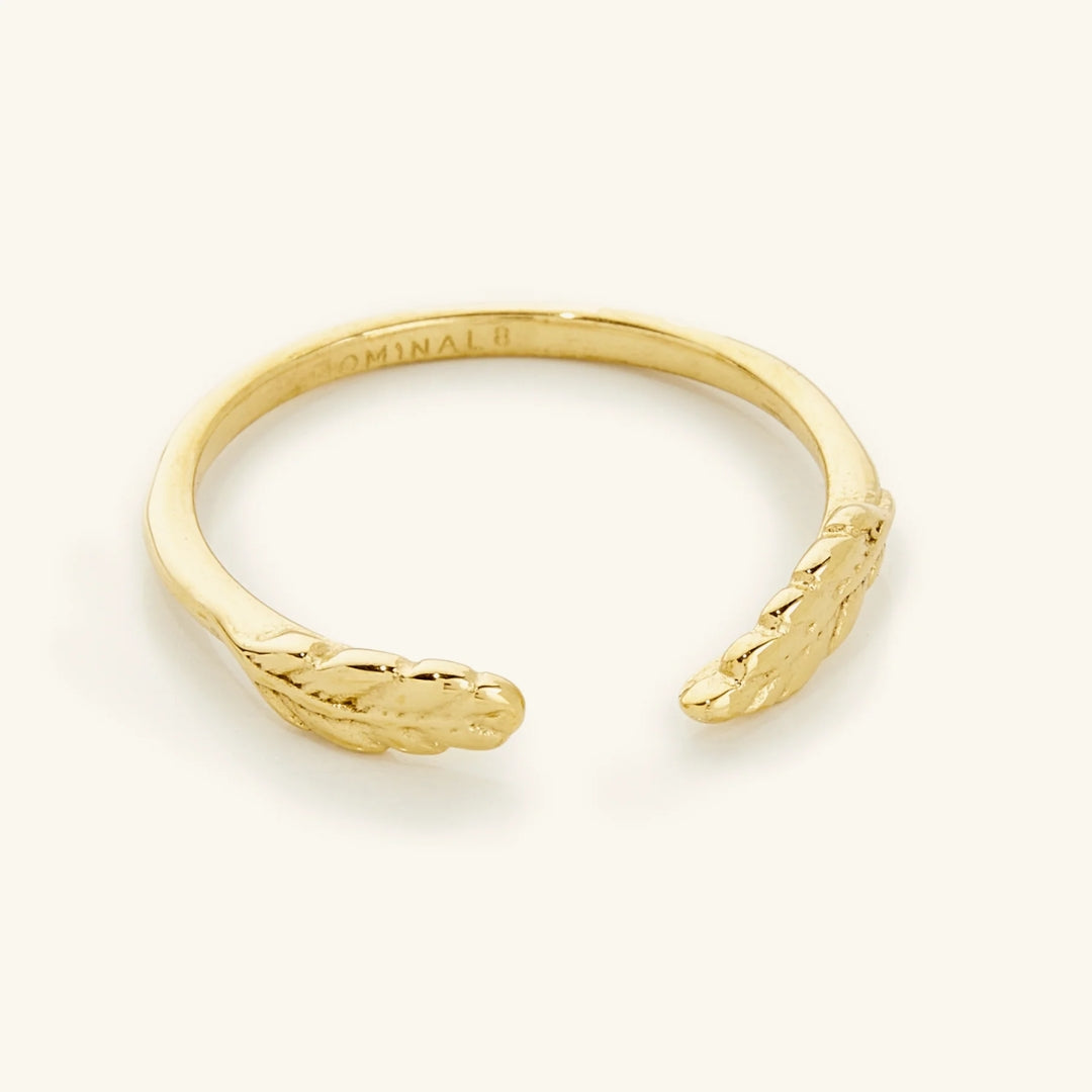 Bracelet Forgé Feuille d'Or