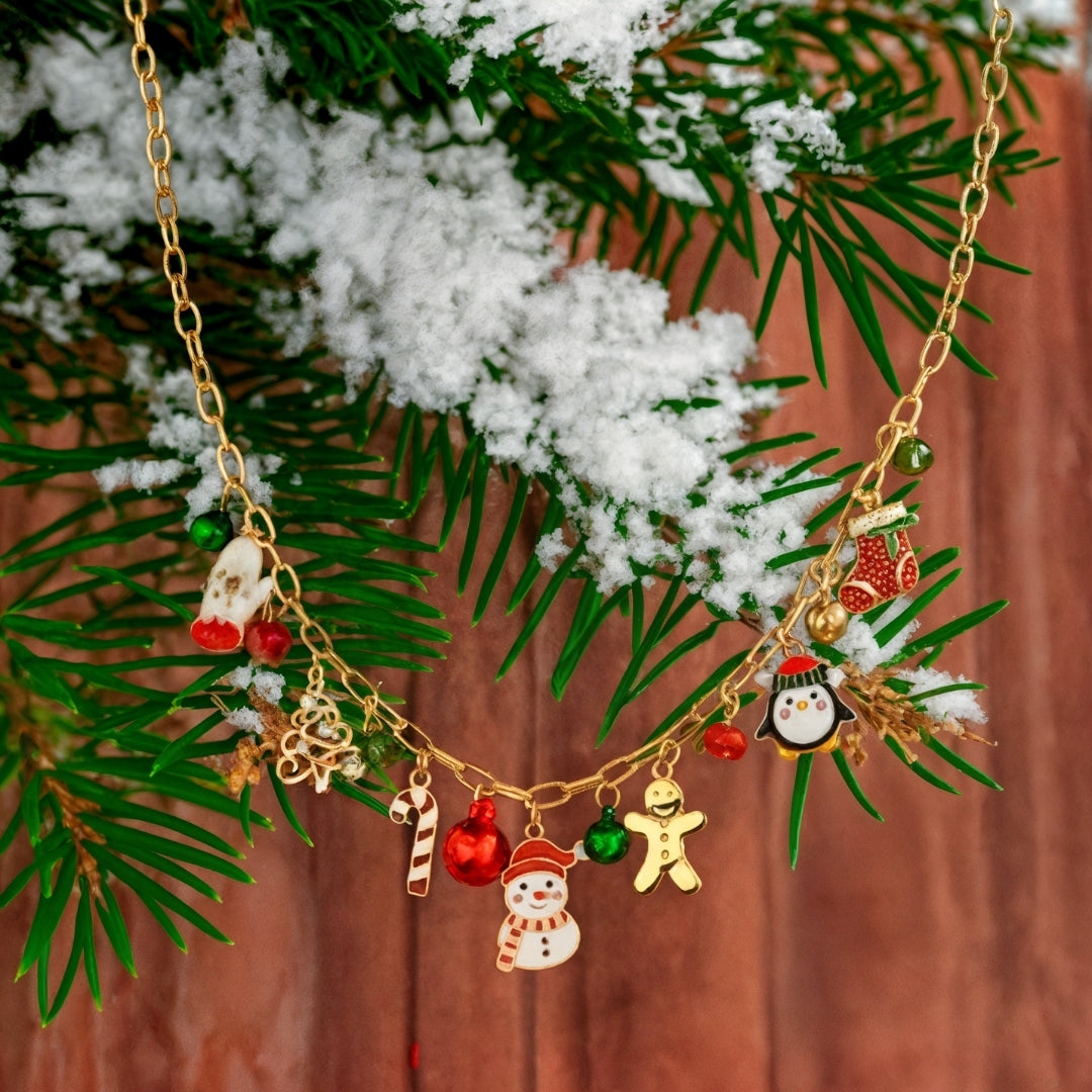 Charms de Noël Chaîne en Or
