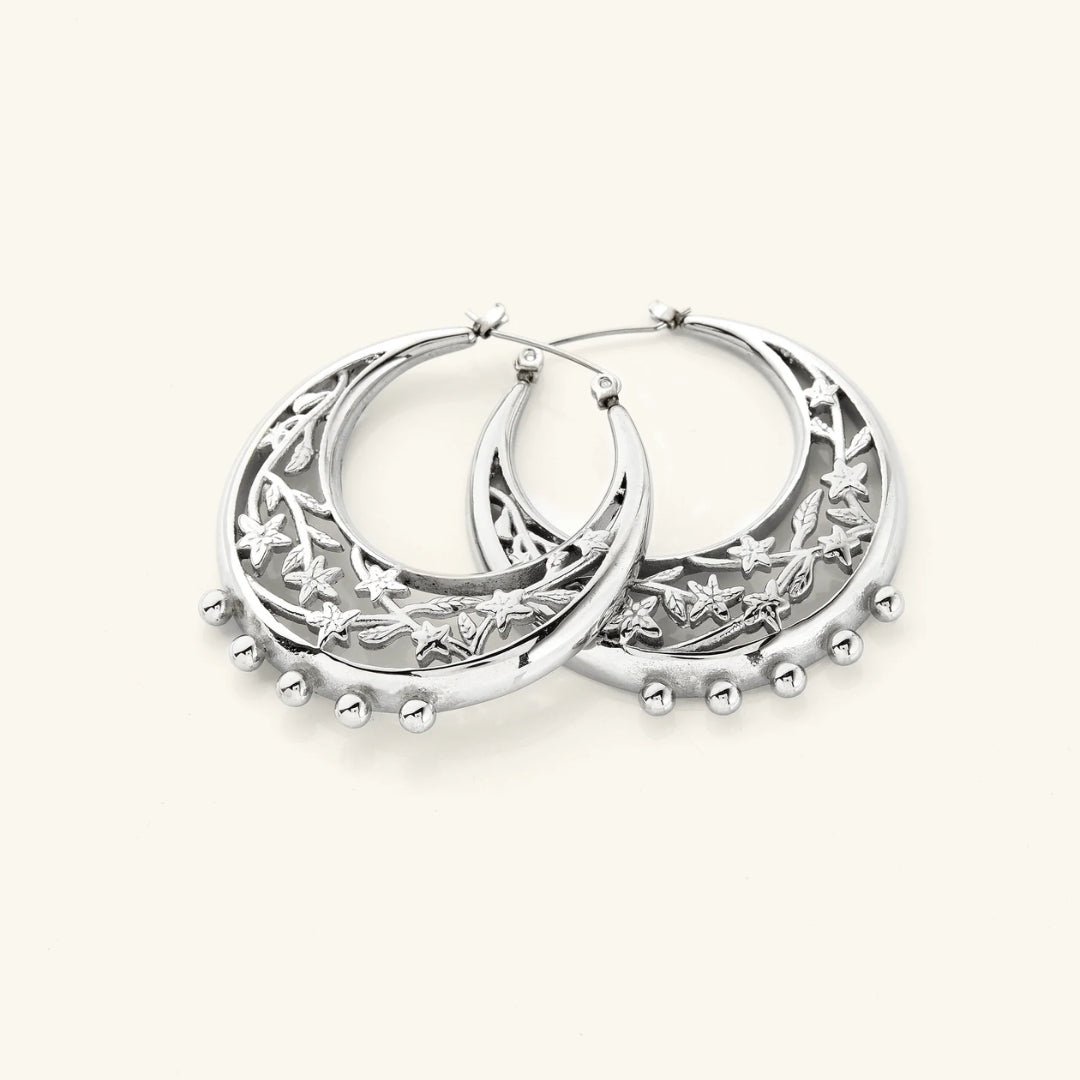 Boucles d'oreilles Étoiles en Croix