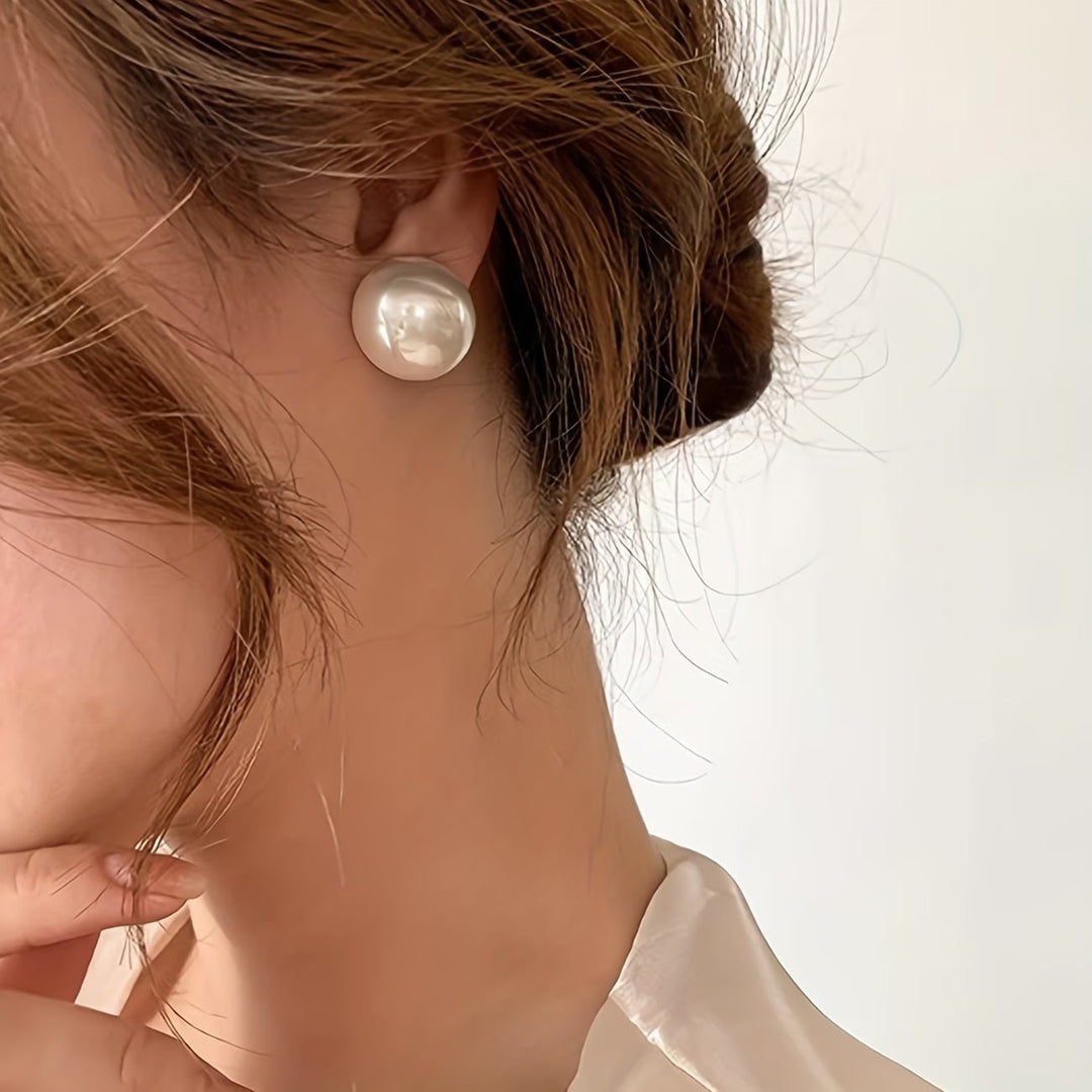 Boucles d'oreilles à perles vintage