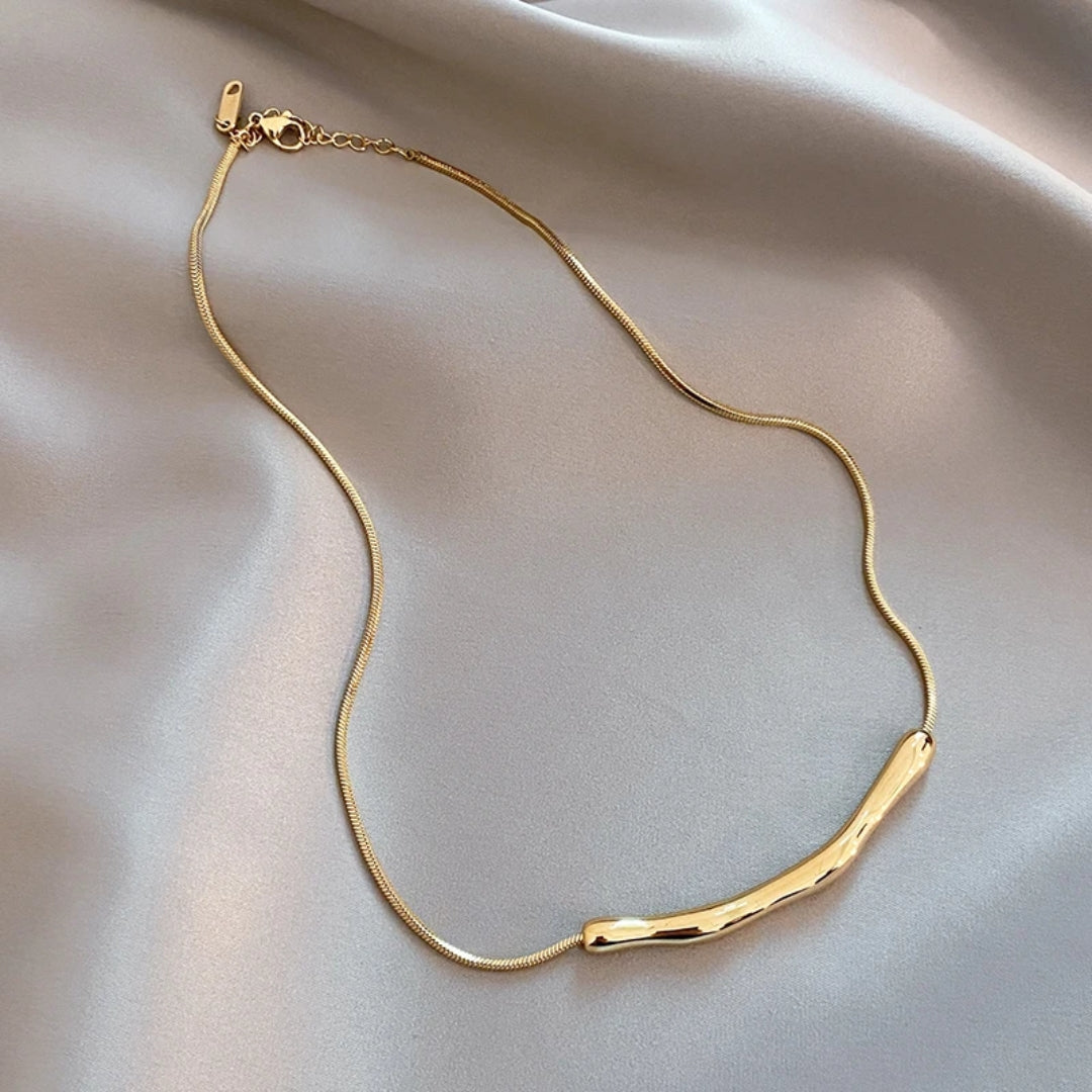 Collier Pendentif Doré