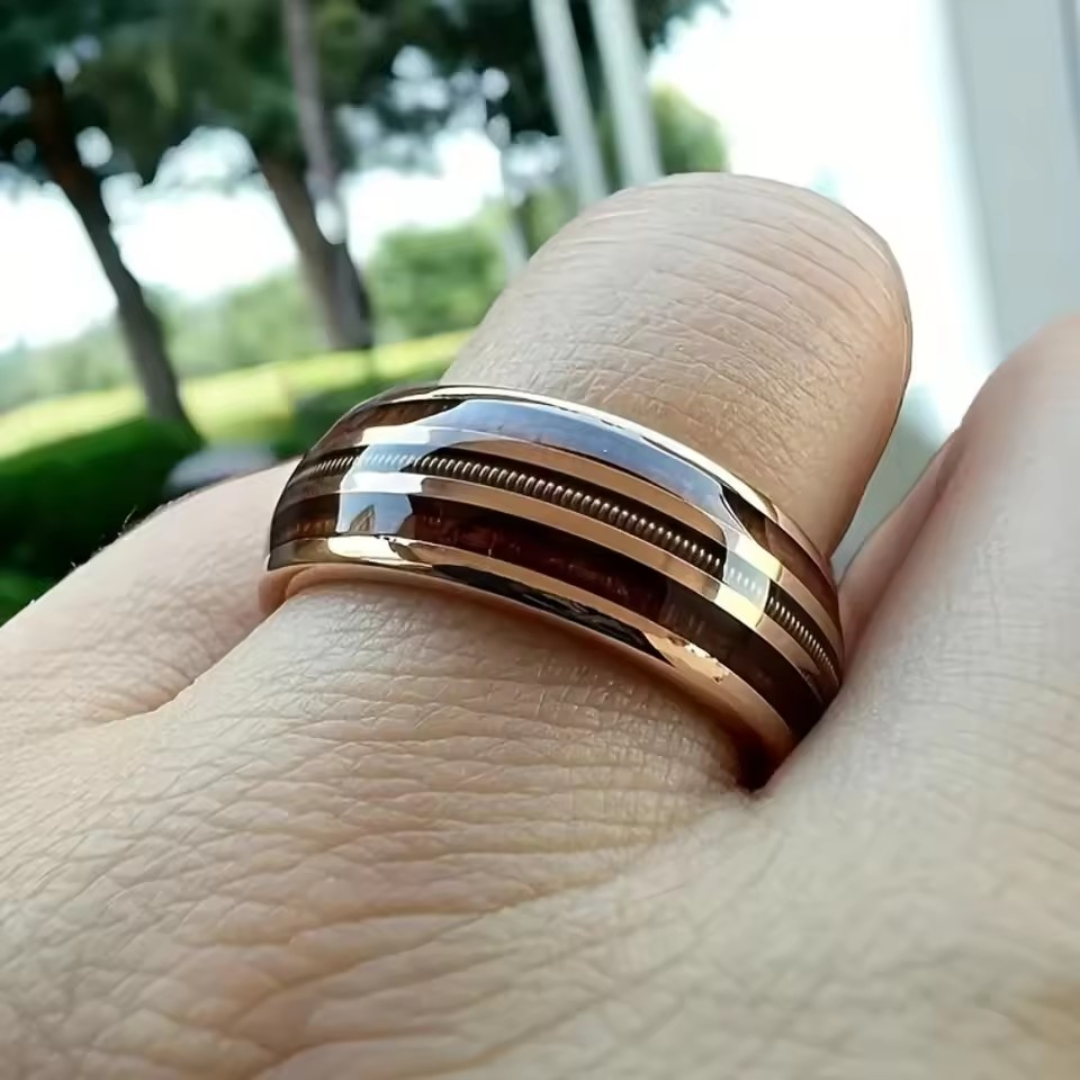 Bague pour Homme Vintage à Couches
