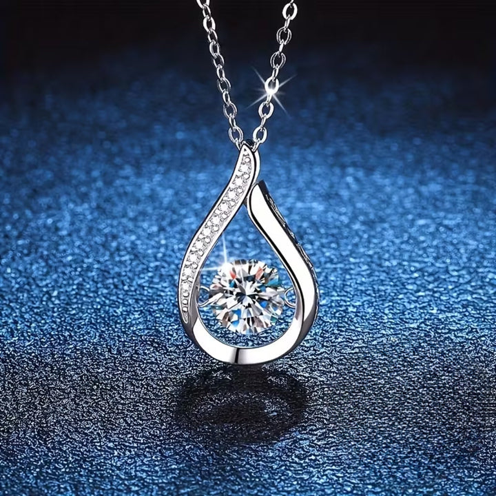 Collier Argent en Goutte
