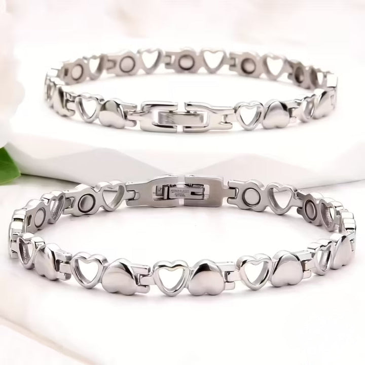 Bracelet en Chaîne de Cœur