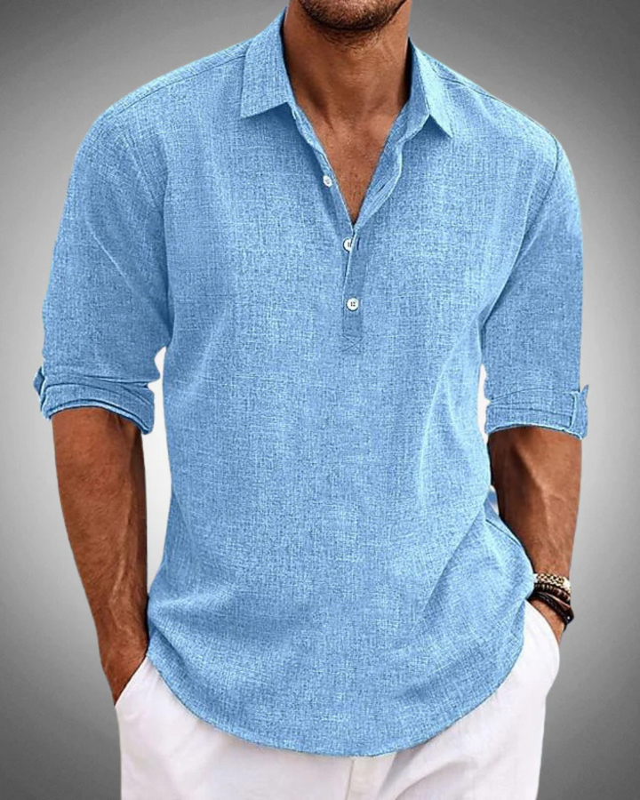 Chemise classique en coton Sabbio