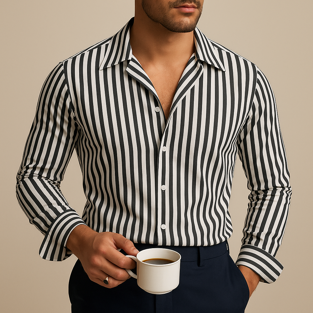 Chemise Rayée Élégance