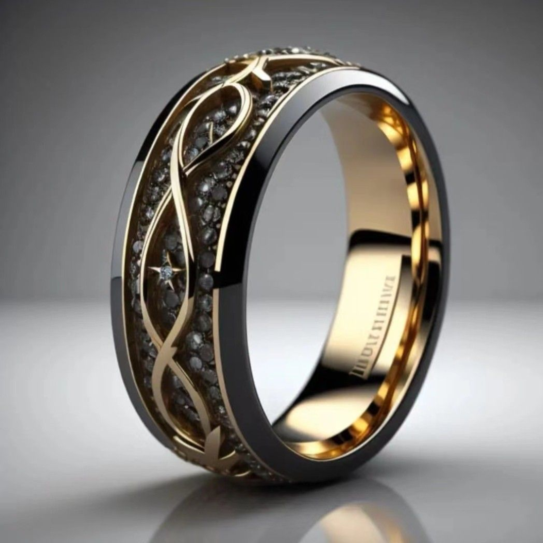 Bague pour homme héritage celtique vintage