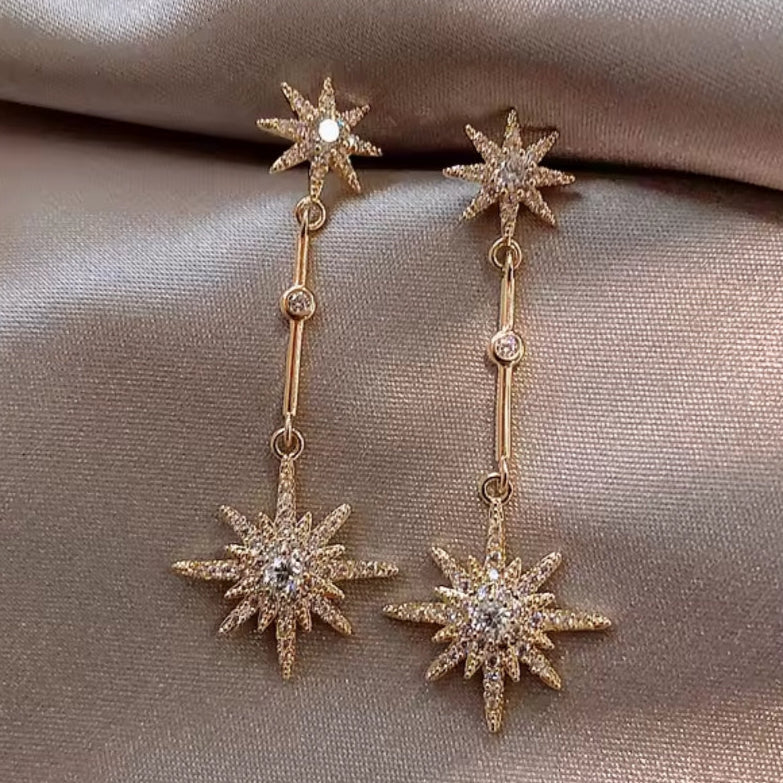 Boucles d'oreilles pendantes Bright Starlight