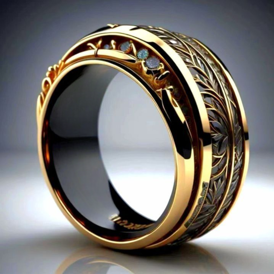 Bague Impériale Celtique en Or pour Homme