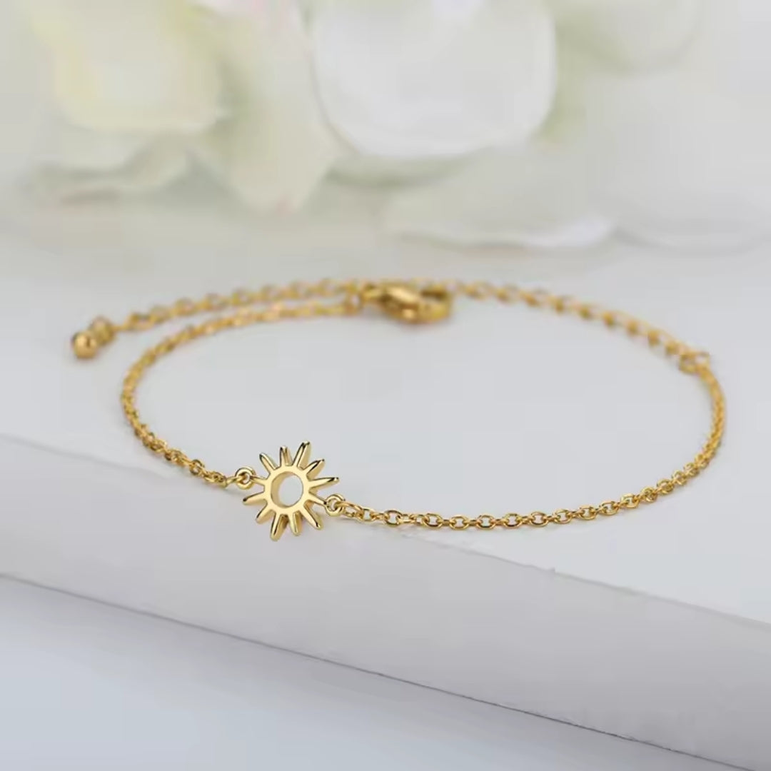 Bracelet Fin en Or Solaire