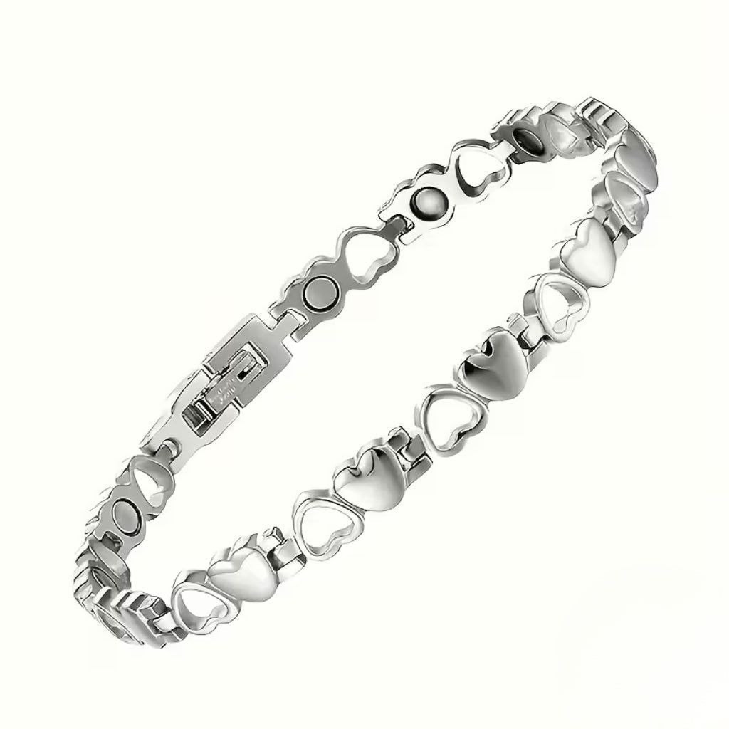 Bracelet en Chaîne de Cœur