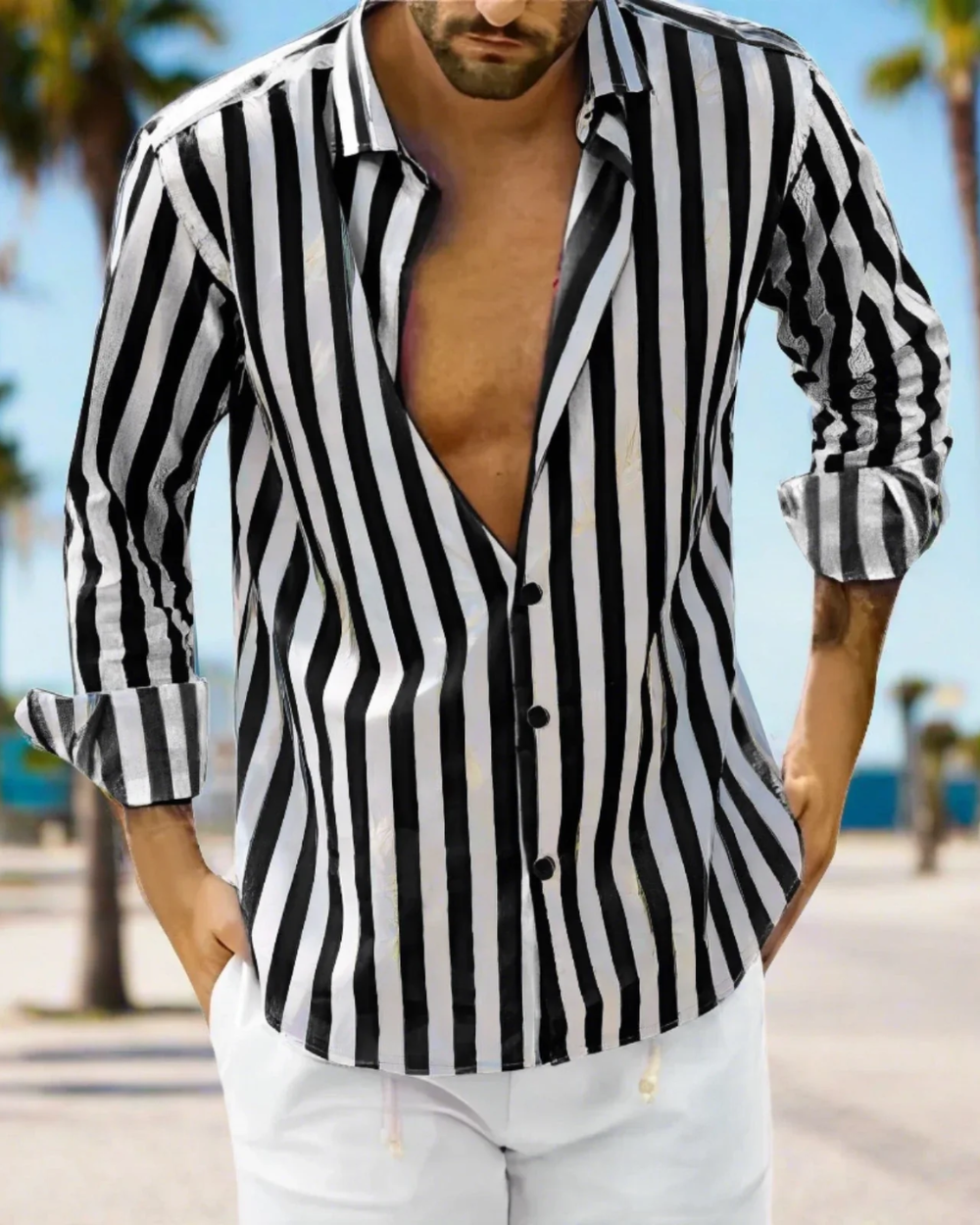 Chemise Rayée Classique