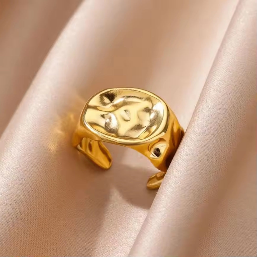 Bague en Or Forgé Ajustable