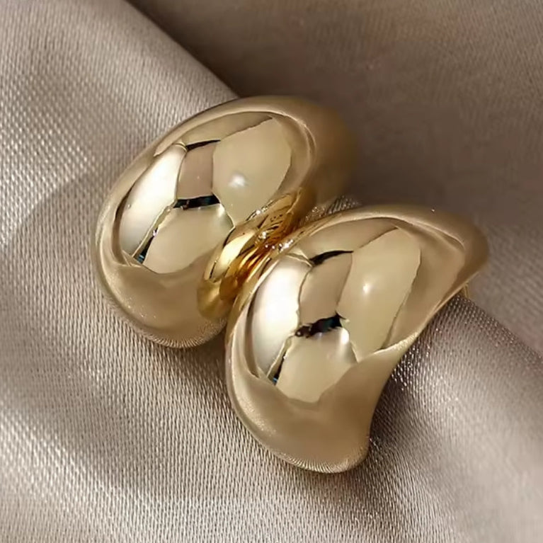 Boucles d'oreilles plaquées or