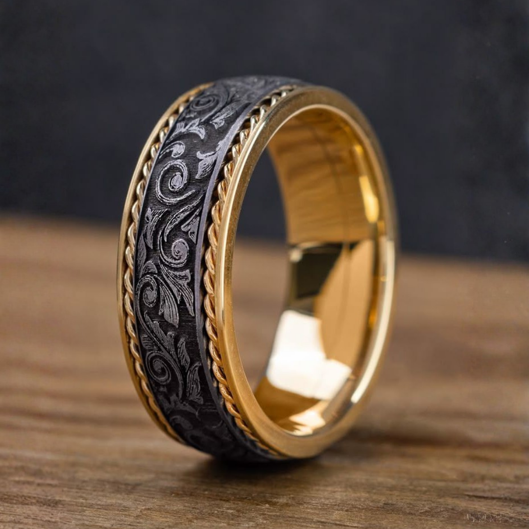 Bague Héritage de la Crête Dorée