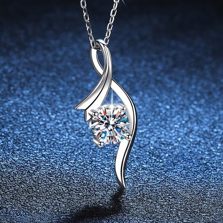 Collier en Moissanite Élégant