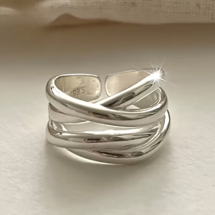 Bague en Argent Ajustable Boho