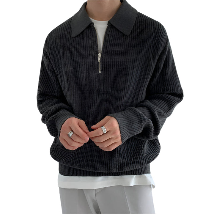 Pull demi-zip Montreval