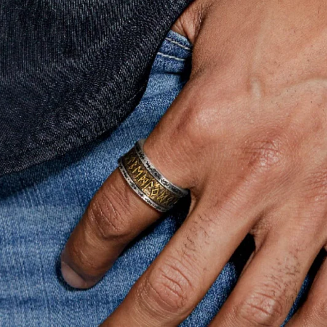 Bague Titan Argent & Or