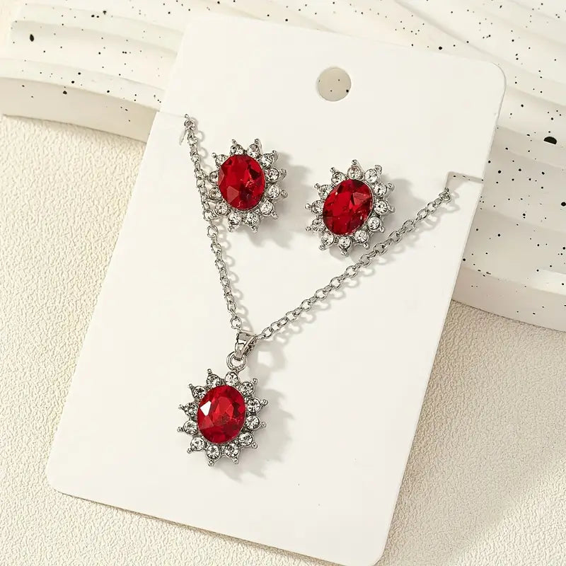 Ensemble de bijoux Katya Ruberyn | Or blanc