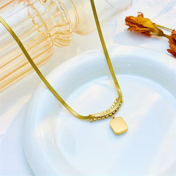 Collier en Émeraude Prism Regalia | Or