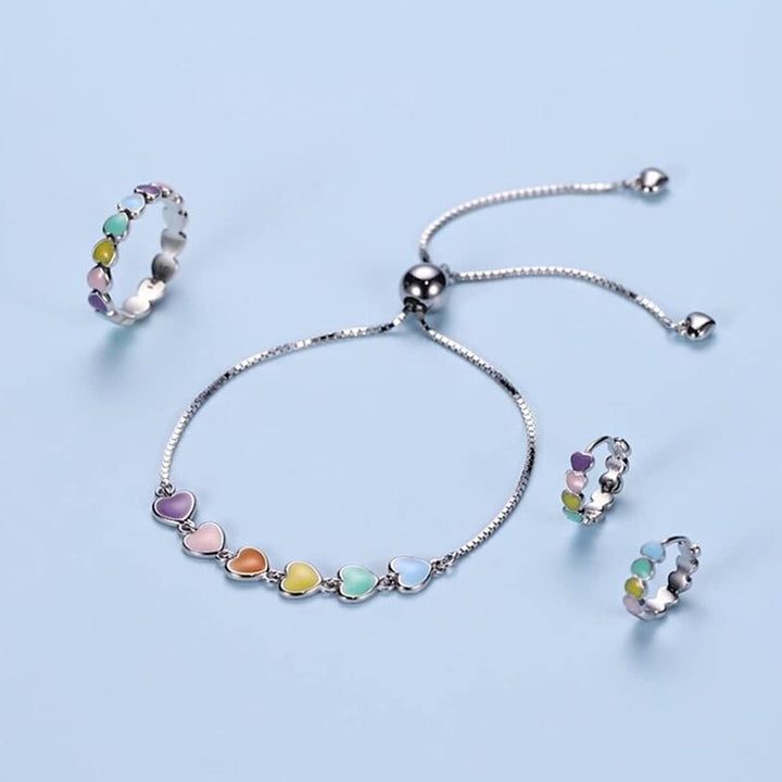 Bracelet en Argent Sterling avec Empreinte de Patte – Ajustable