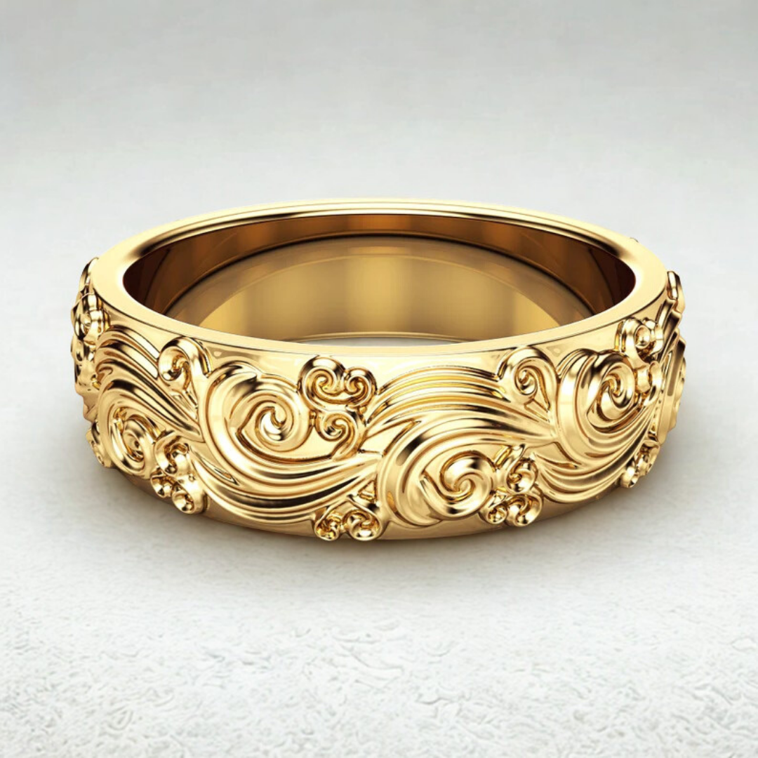 Bague Émblematique Vintage en Or
