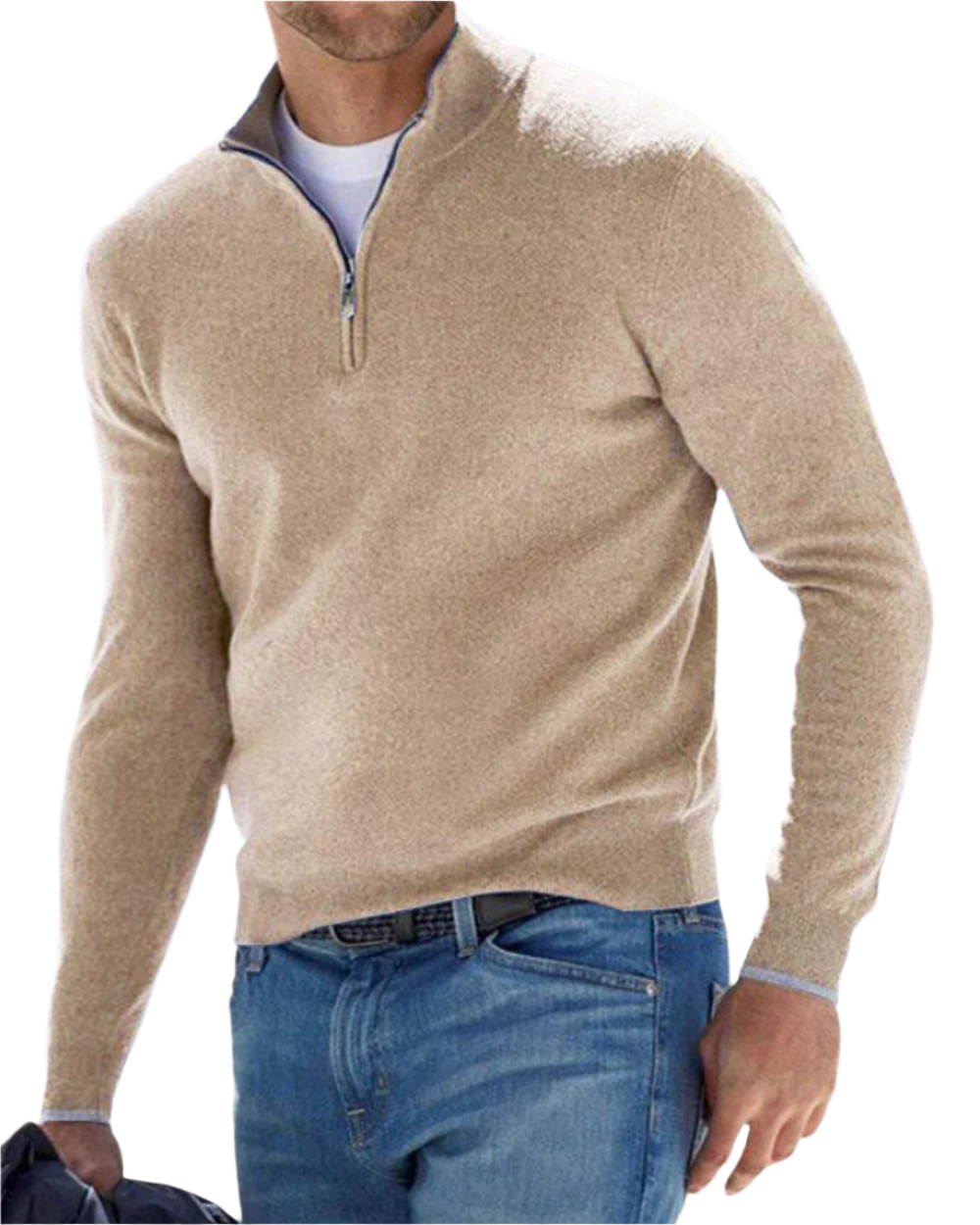 Pull demi-zip essentiel