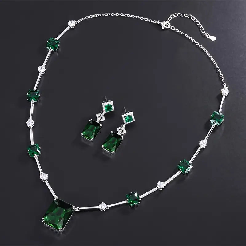 Ensemble de Bijoux Daphira Verelune | Or Blanc