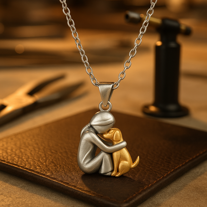 Collier Étreinte de Chien