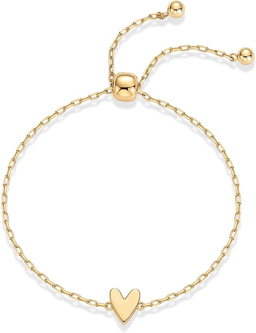 Bracelets Cœur Rayonnant | Or