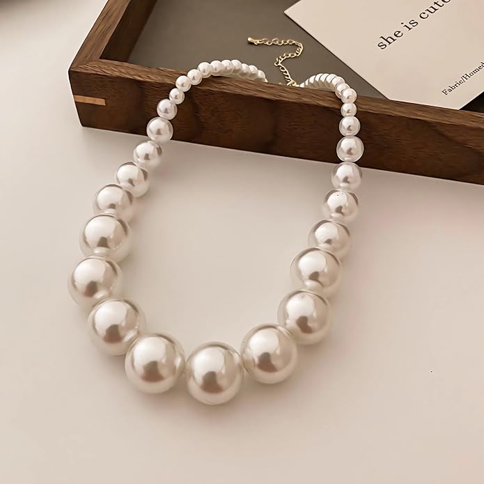 Ensemble de Bijoux en Perles Vintage Classiques