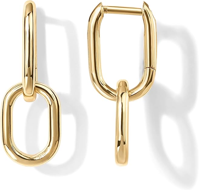Boucles d'oreilles Drop en or