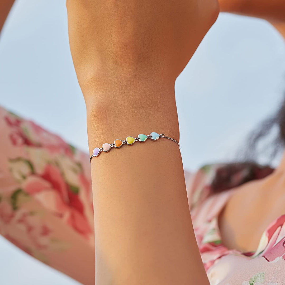 Bracelet en Argent Sterling avec Empreinte de Patte – Ajustable