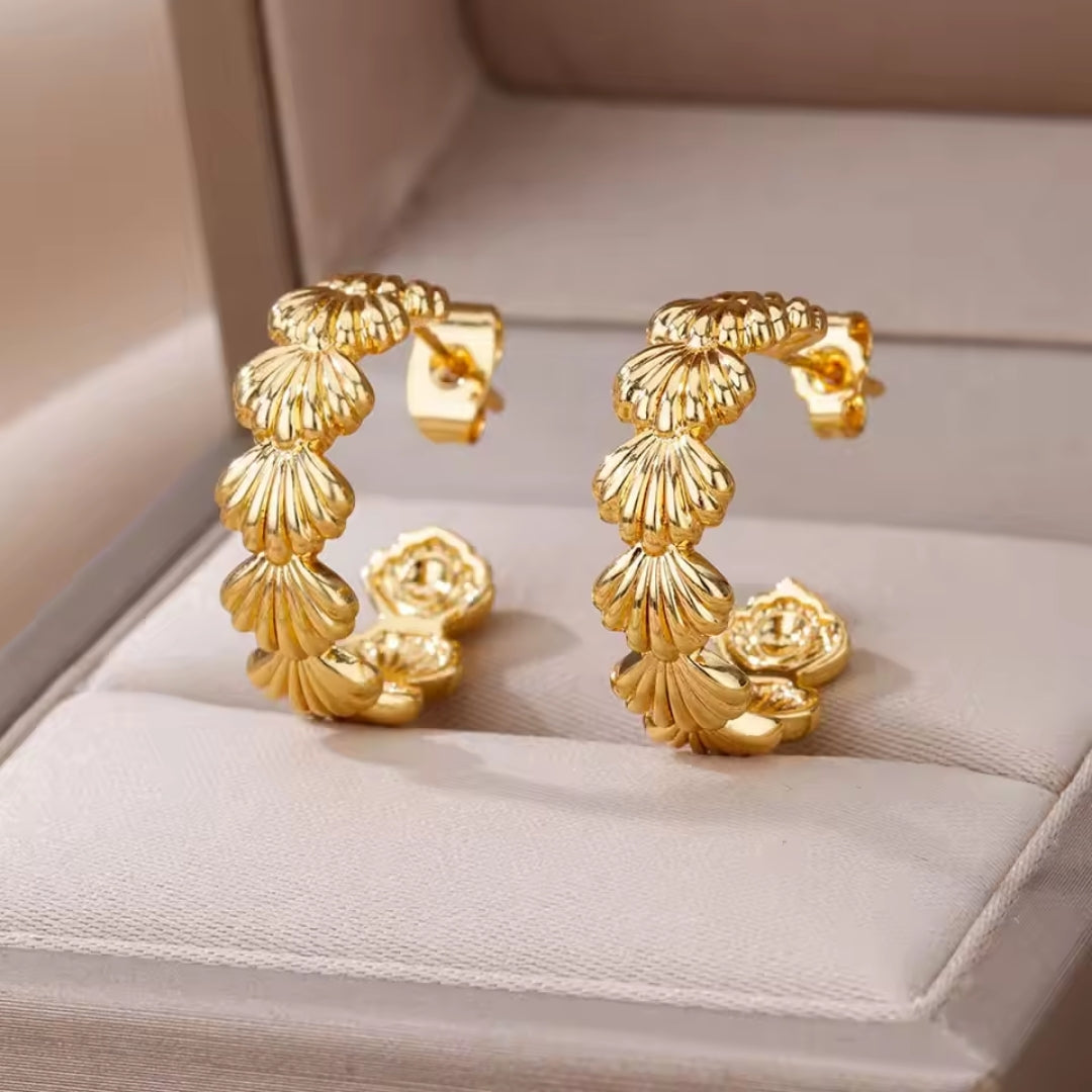 Boucles d'oreilles en or Blossom