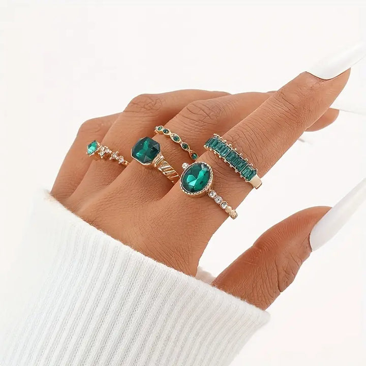 Bague Émeraude Exquise Zarina émeraude | Or