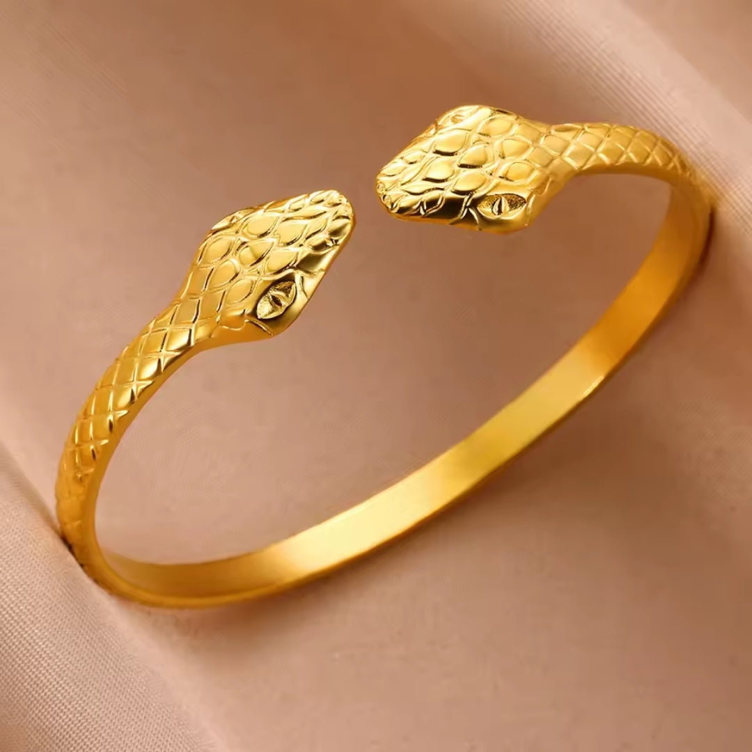Bracelet en Or Serpent