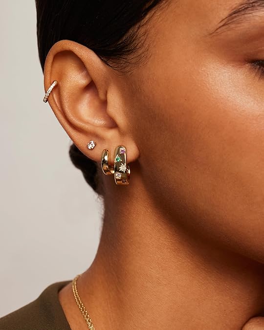 Boucles d'oreilles Colorwave | Or