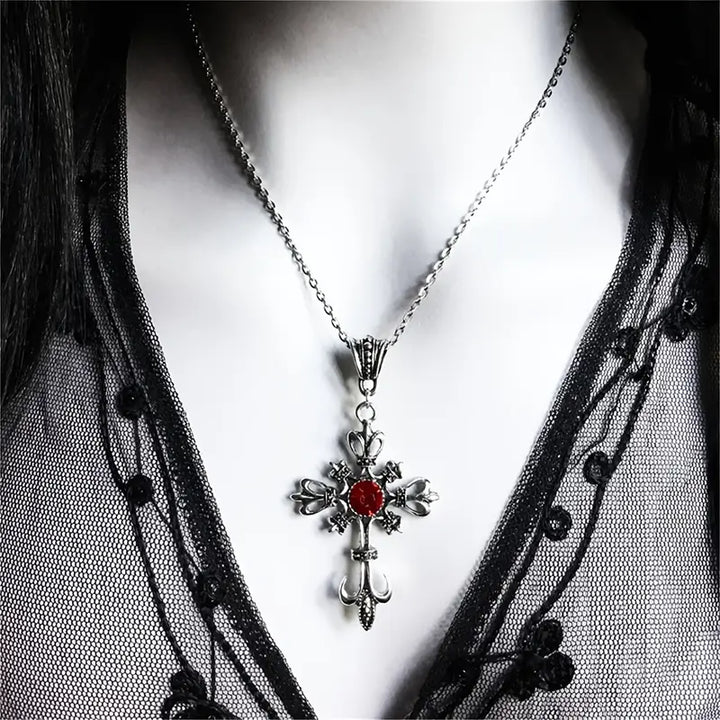 Collier Veldrith Noirelle | Or Blanc