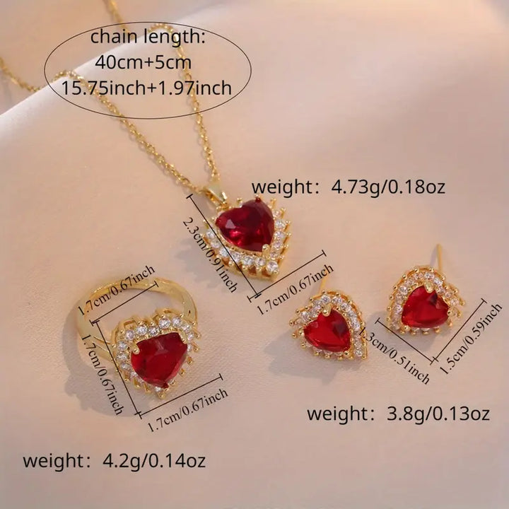Ensemble de Bijoux Anavelle Roubella | Or