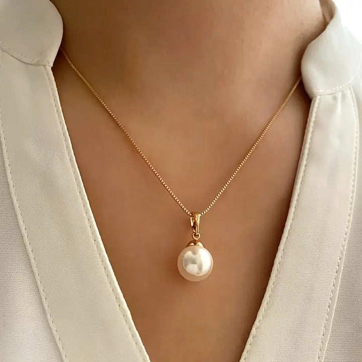 Ensemble de Collier en Perles Élégant et Gracieux