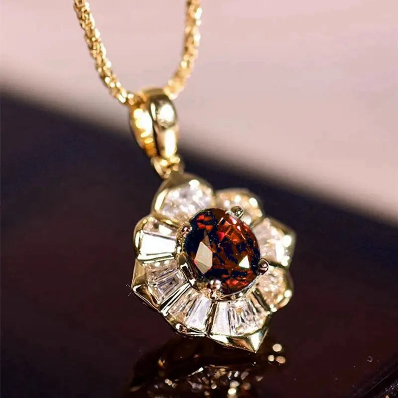 Collier Kavella Solcrimson | Or