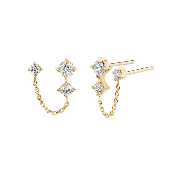 Boucles d'oreilles Esme | Or 16k