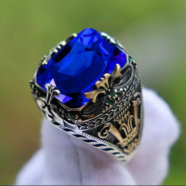 Bague de Sceau Turque Vintage