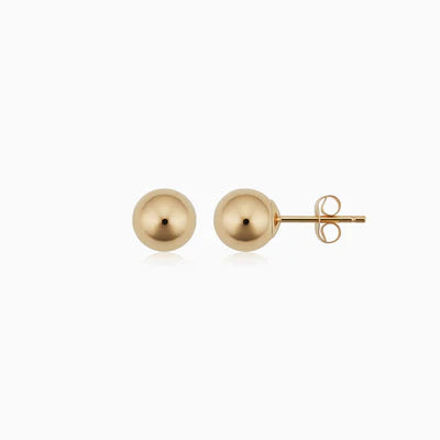 Boucles d'oreilles en forme de boule | Or