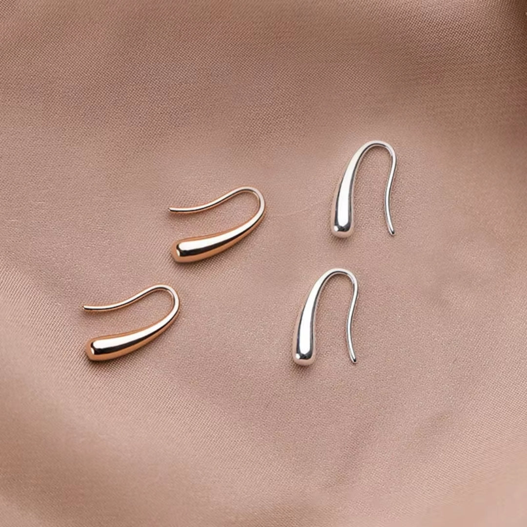 Boucles d'oreilles vintage en or et argent