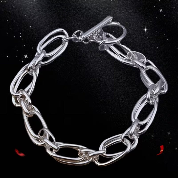 Bracelet en Argent avec Chaîne